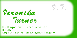 veronika turner business card